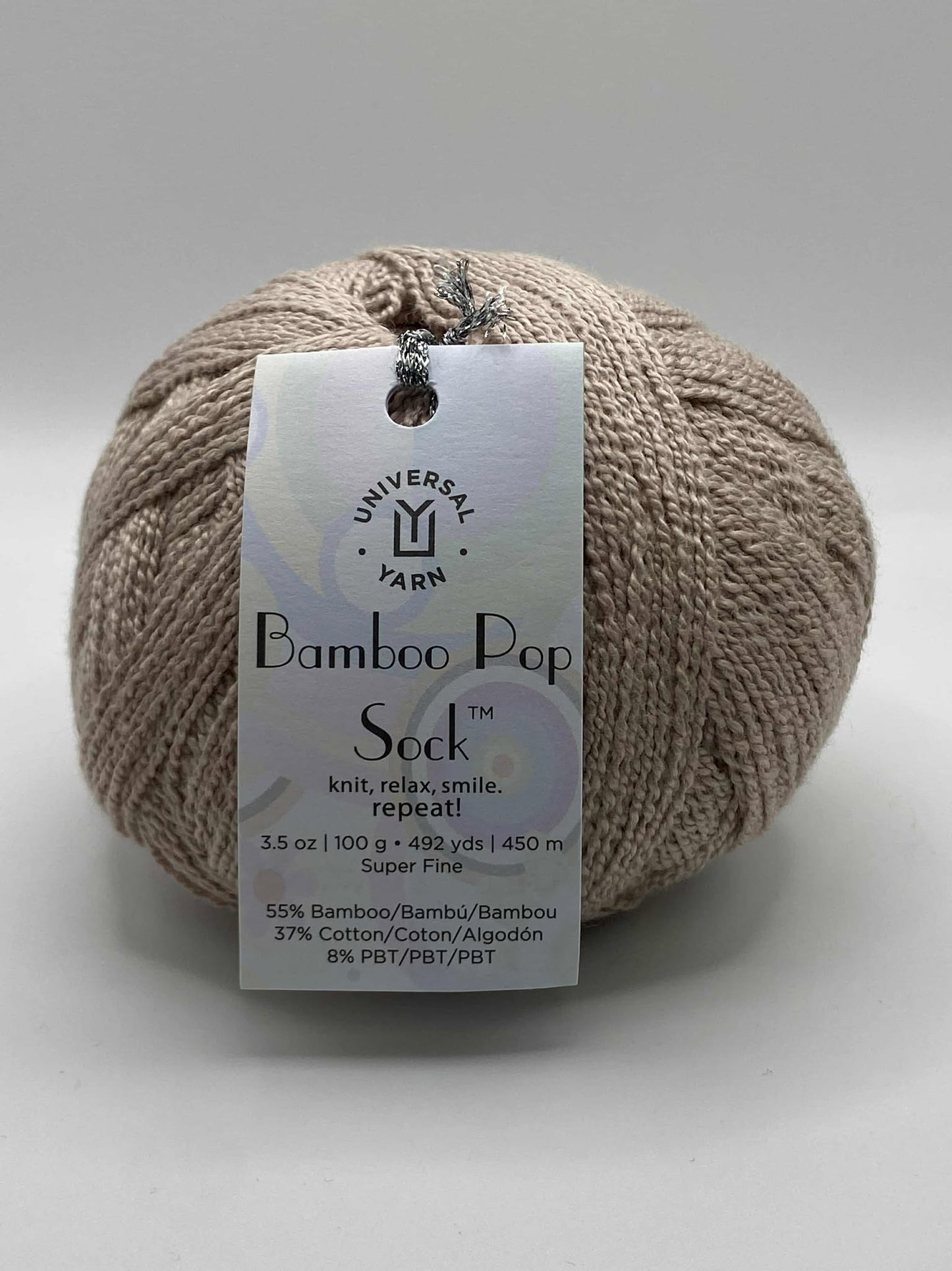 Bamboo Pop Sock unie