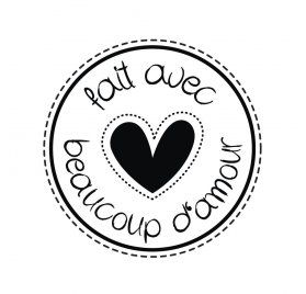 Fait avec beaucoup d'AMOUR