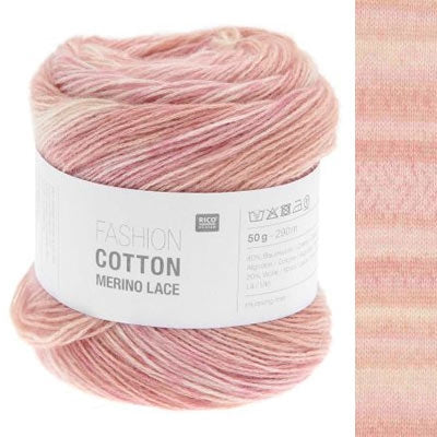 Fashion Cotton Merino Lace, Rico Yarns