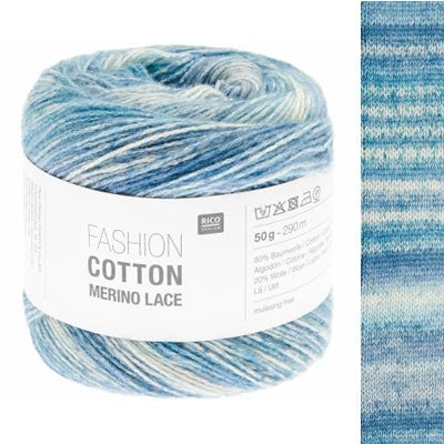 Fashion Cotton Merino Lace, Rico Yarns