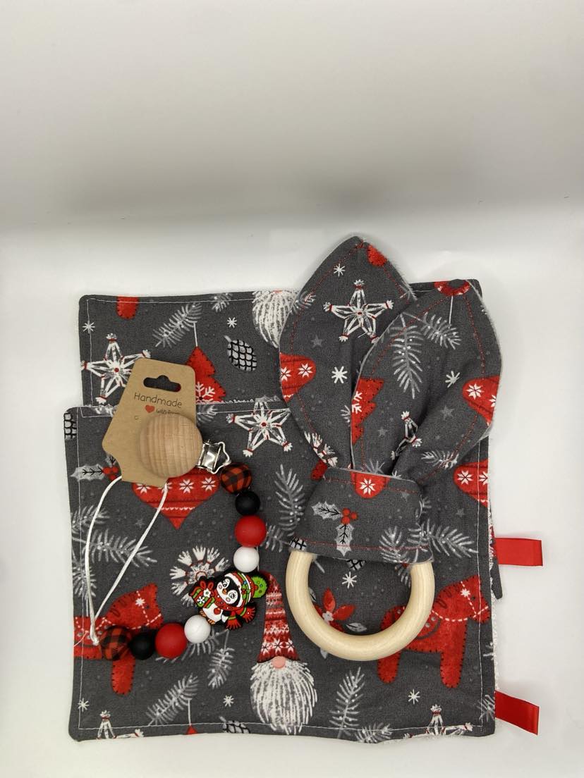 Ensemble cadeau pour bébé - Collection Noël
