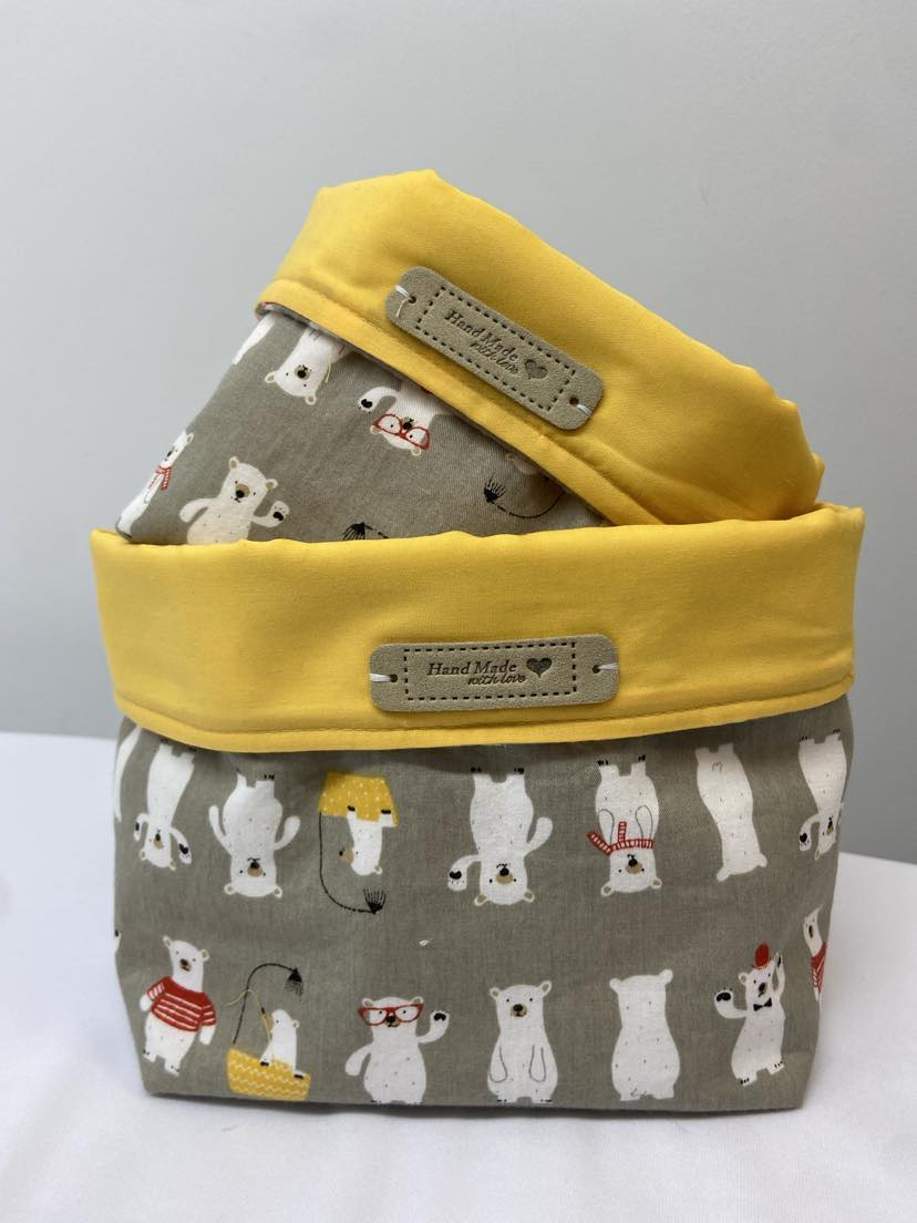 Paniers de rangement, ensemble de 2
