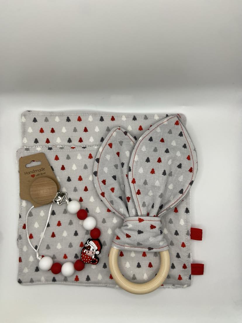 Ensemble cadeau pour bébé - Collection Noël
