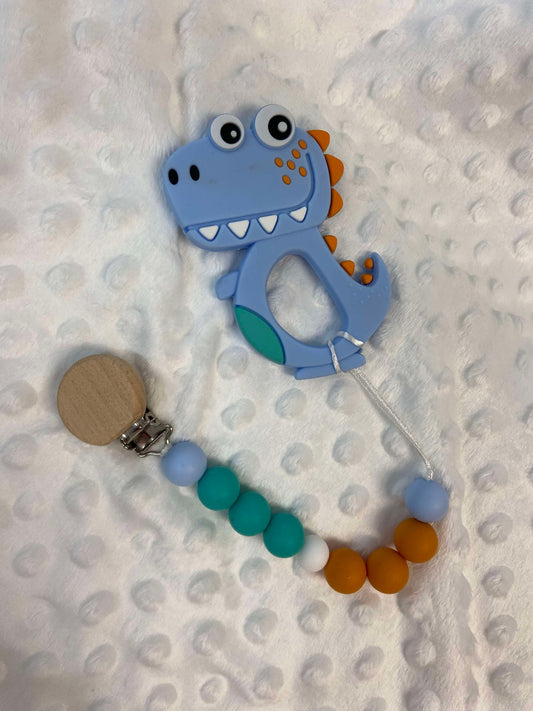 Attache suce et anneau de dentition en silicone