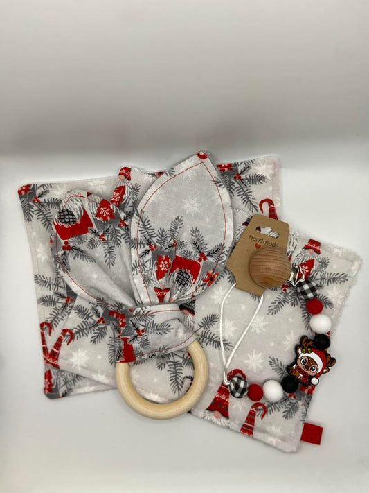 Ensemble cadeau pour bébé - Collection Noël