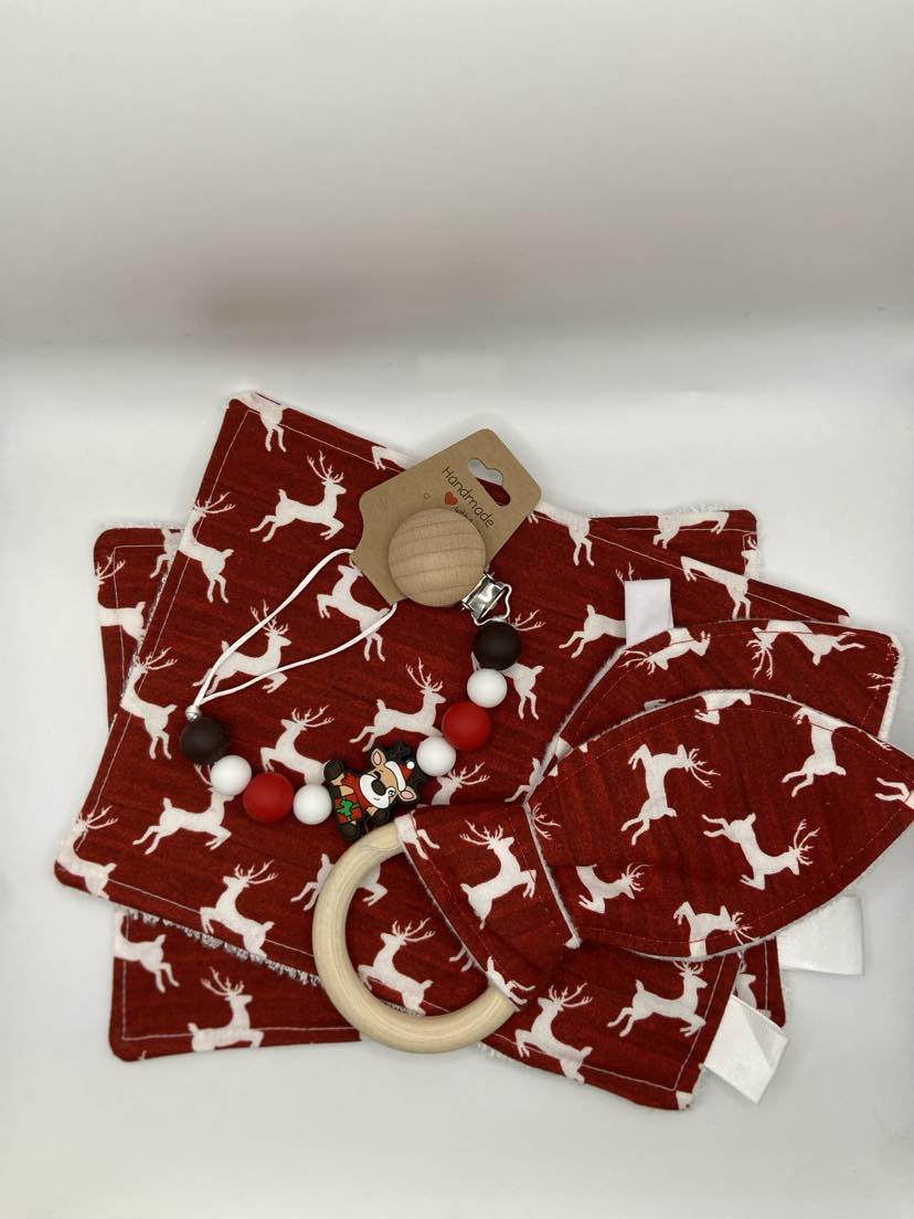 Ensemble cadeau pour bébé - Collection Noël