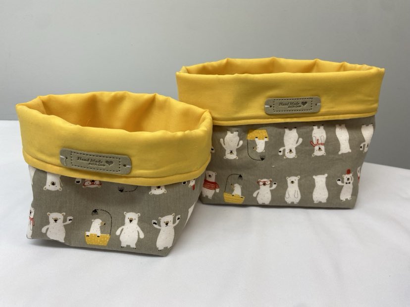 Paniers de rangement, ensemble de 2