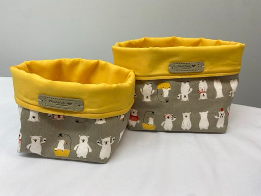 Paniers de rangement, ensemble de 2
