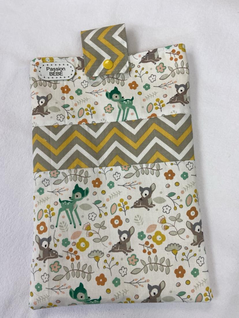 Pochette pour couche et lingette