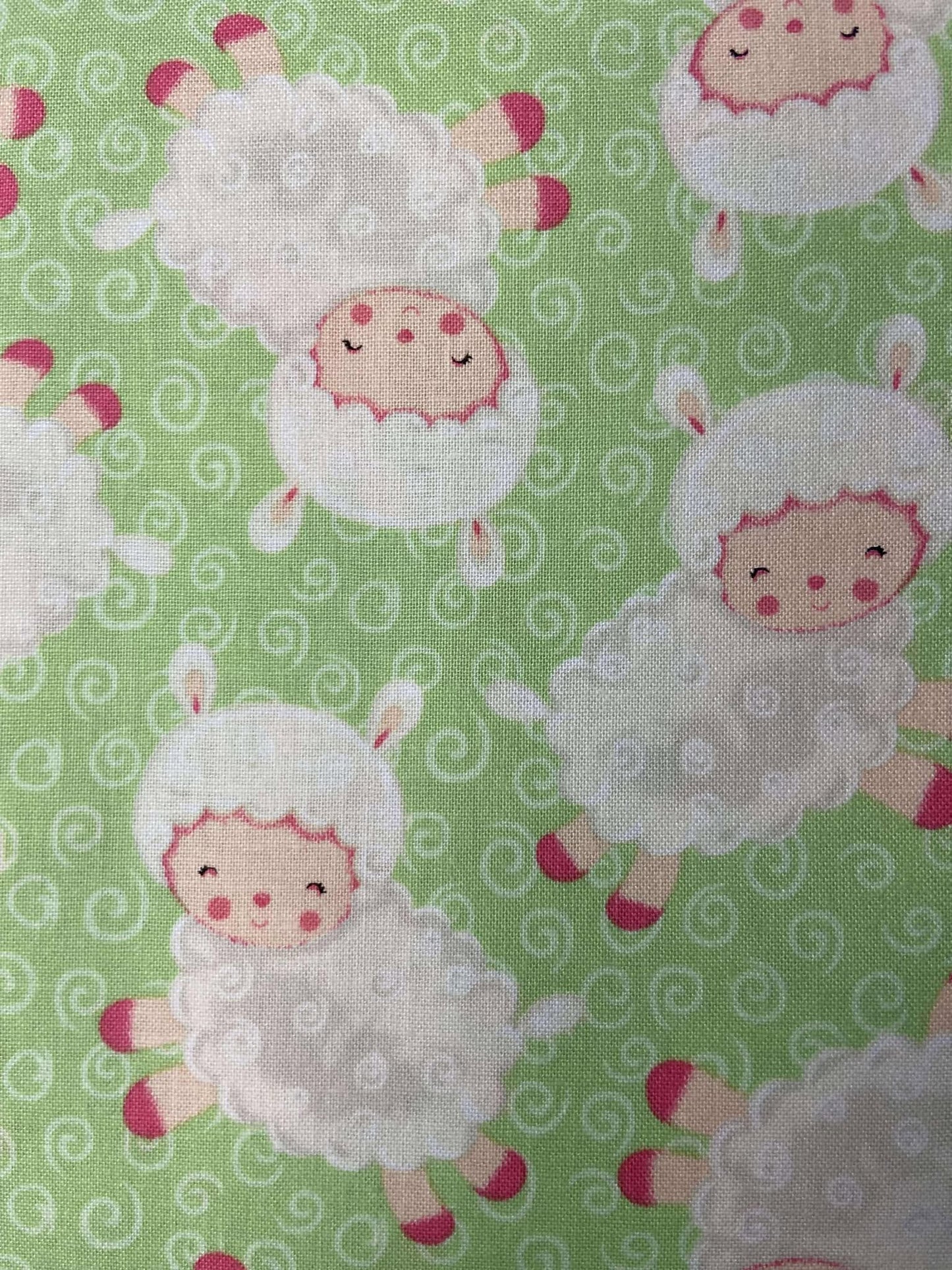 Tissu 100% coton mouton