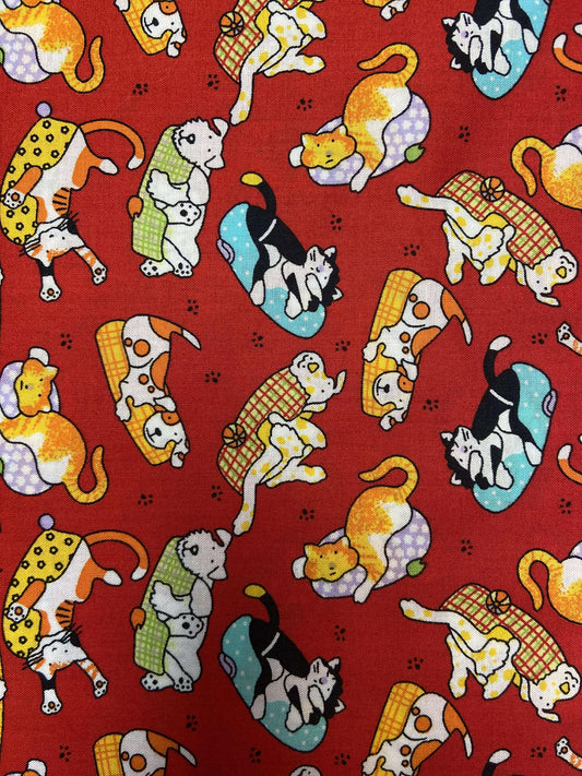 Tissu 100% Coton chien
