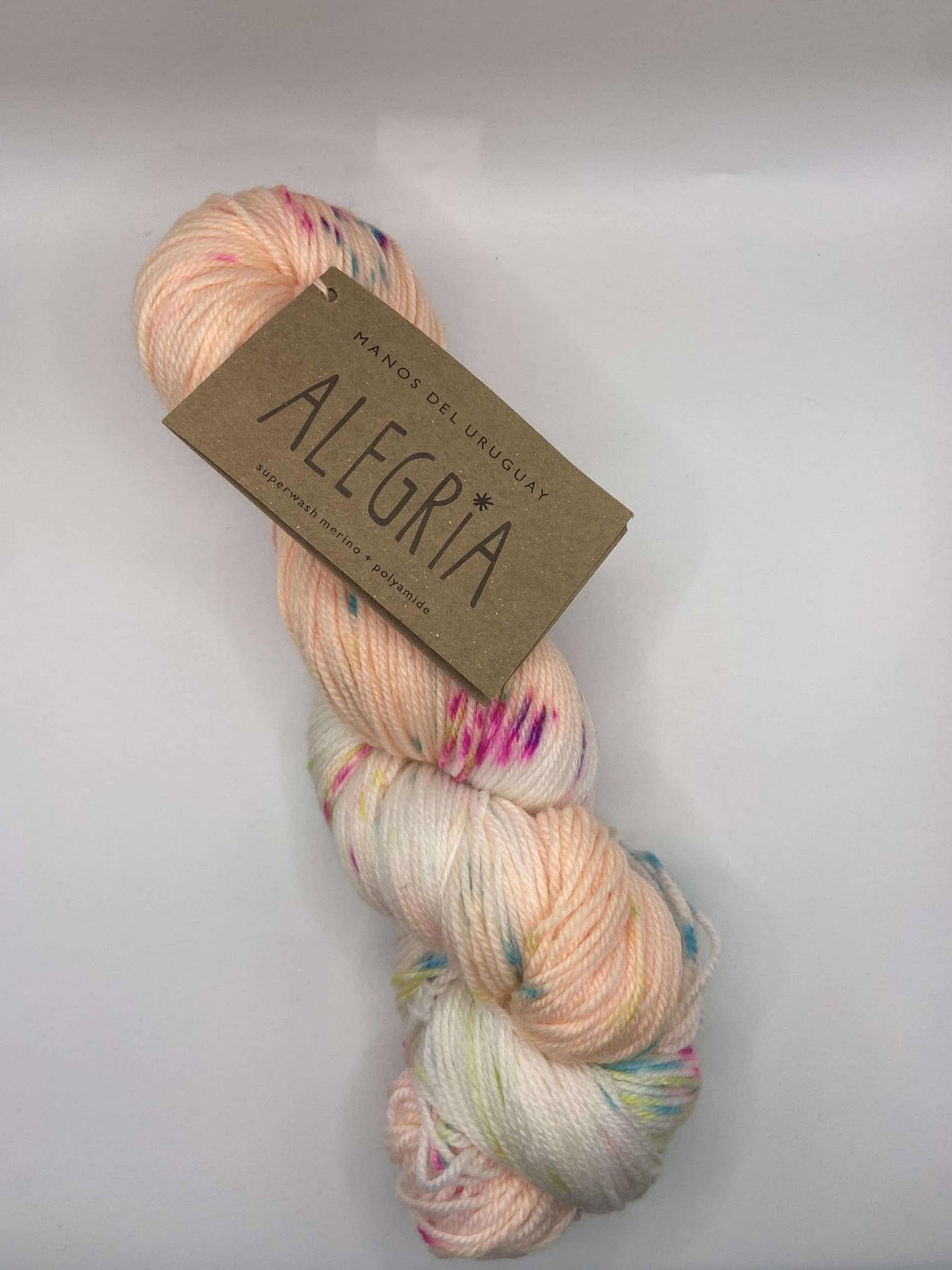 Alegria, laine teinte à la main.