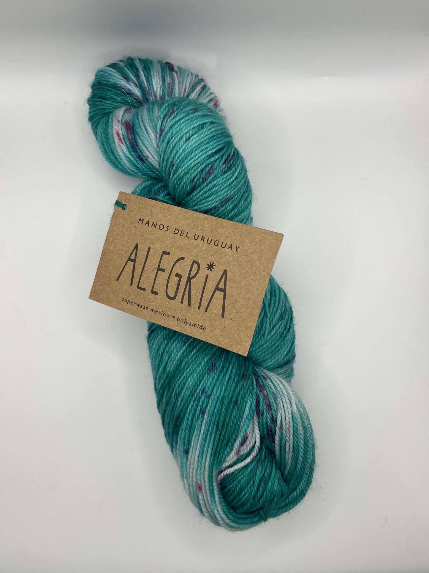 Alegria, laine teinte à la main.