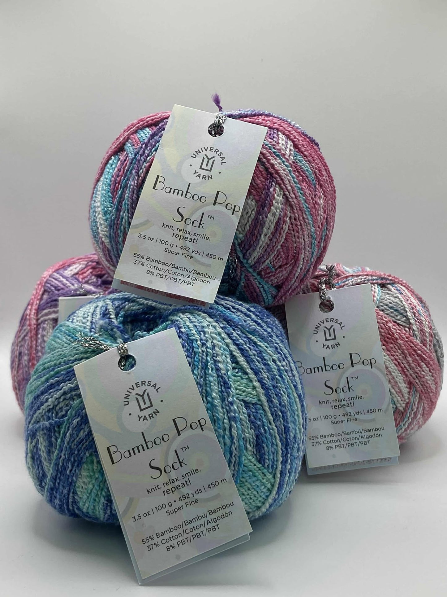 Bamboo Pop Sock Multi