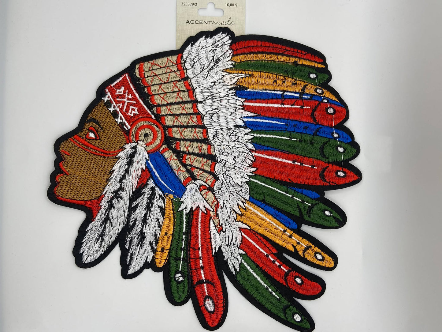 Appliqué Tête d'indien