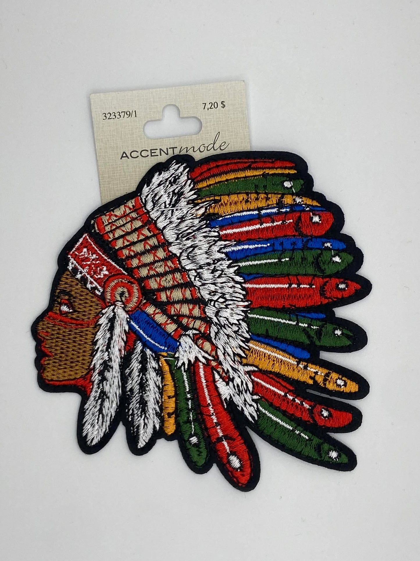 Appliqué Tête d'indien