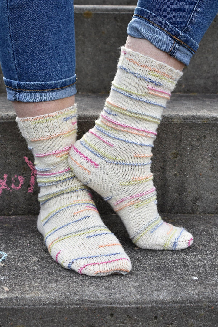 Zesty socks, Universal Yarns