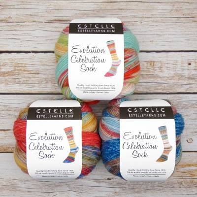Evolution Celebration sock